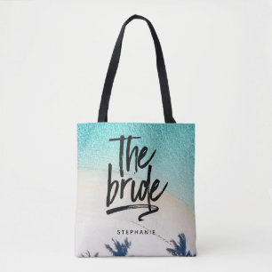 Aangepast strand De Canvas tas van de Bride