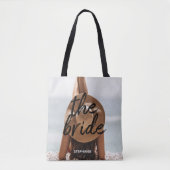 Aangepast strand De Canvas tas van de Bride (Voorkant)