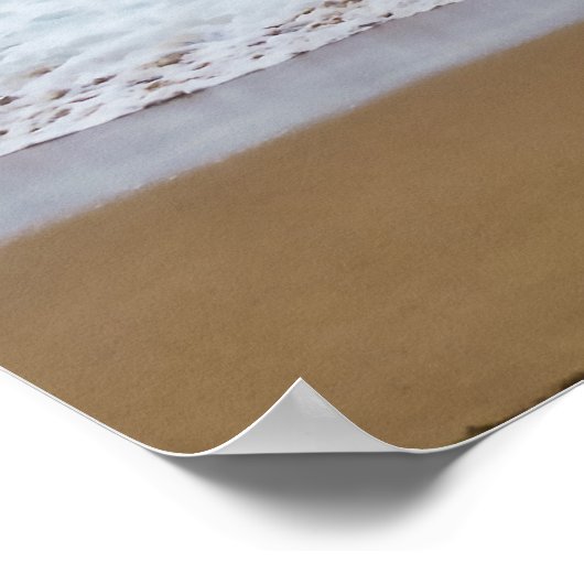 Aangepast strand poster (Hoek)