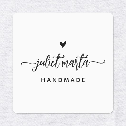 Aangepast strijklabel voor de ambachtsman labels (Design 1)