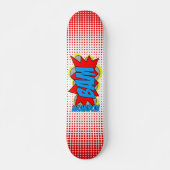 Aangepast  stripboek Pop Art Style BAM! Persoonlijk Skateboard (Voorkant)