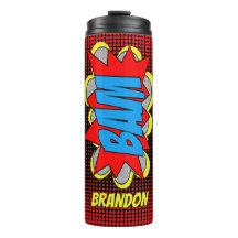 Aangepast  stripboek Pop Art Style BAM!