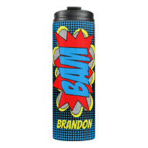 Aangepast  stripboek Pop Art Style BAM!