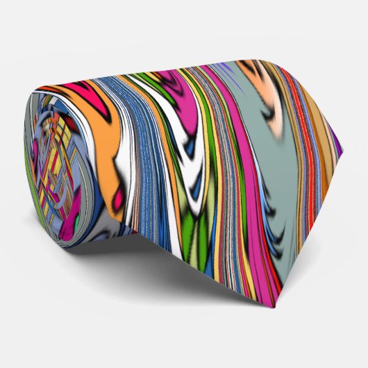 Aangepast Stropdas Marble (Opgerold)