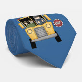 Aangepast Stropdas voor de beste busbestuurder op  (Opgerold)