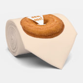 Aangepast stropdas voor donut Humor (Opgerold)