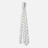 Aangepast stropdas voor tennisracket en bal (Achterkant)