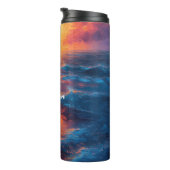 Aangepast: Sunset Radiance Tumbler Thermosbeker (Geroteerd rechts)