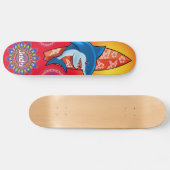 Aangepast surf mandala skateboard voor zomerhaaien (Horizontaal)