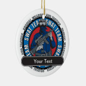 Aangepast SWAT-team Keramisch Ornament (Rechts)