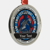 Aangepast SWAT-team Metalen Ornament (Rechts)