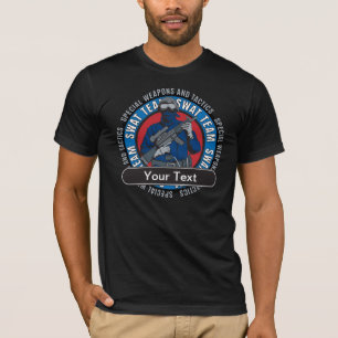 Aangepast SWAT-team T-shirt