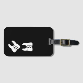 Aangepast symbool voor theidscymbool in eerste ins bagagelabel