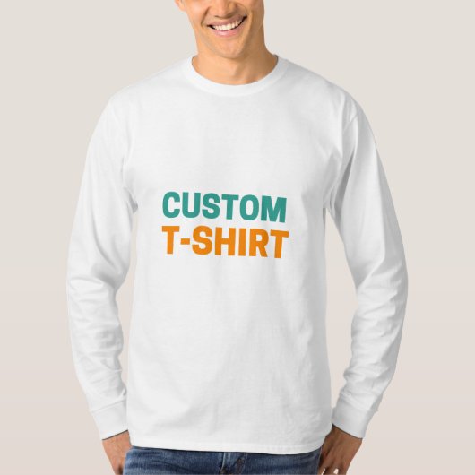 Aangepast T-shirt – gepersonaliseerd design, uniek (Voorkant)
