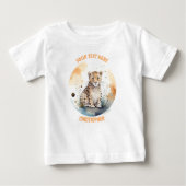 Aangepast T-shirt van de luipaard (Voorkant)