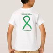 Aangepast T-shirt voor bijnierkanker (Achterkant)