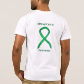 Aangepast T-shirt voor bijnierkanker (Achterkant)