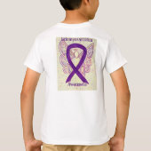 Aangepast T-shirt voor Leiomyosarcoma Bewustmaking (Achterkant)