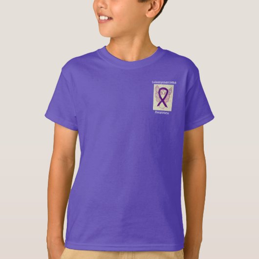 Aangepast T-shirt voor Leiomyosarcoma Bewustmaking (Voorkant)