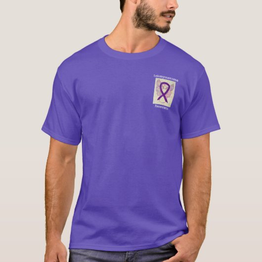 Aangepast T-shirt voor Leiomyosarcoma Bewustmaking (Voorkant)
