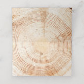 Aangepast tabelnummer Woestijnhuwelijk Plaatskaartje (Binnenkant ongevouwen)