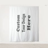 Aangepast tapijt van uw ontwerp | Uw foto toevoege Wandkleed (Voorkant)