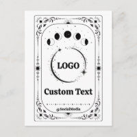 Aangepast Tarot Zakelijk Logo Promotie Marketing P