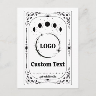 Aangepast Tarot Zakelijk Logo Promotie Marketing P Feestdagenkaart