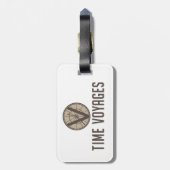 Aangepast Tartan Bagagelabel (Achterkant verticaal)