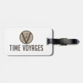 Aangepast Tartan Bagagelabel (Achterkant horizontaal)