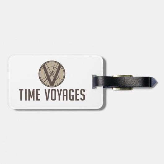 Aangepast Tartan Bagagelabel (Achterkant horizontaal)