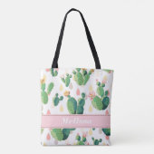 Aangepast Tas voor afdrukken op cactus (Achterkant)