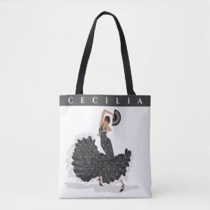Aangepast Tas voor Flamenco-winkelen