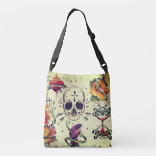 aangepast tattoo Flash-bord Crossbody Tas