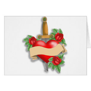 Aangepast Tattoo hart