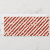 Aangepast Tattoo Kerst Ticket Certificaat Voucher Kaart (Achterkant)