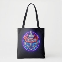 Aangepast Tattoo kopen Nautical Neon Sign Style