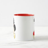 Aangepast Tattoo voor het uitvinken van Retro Mok (Midden)