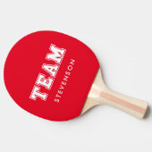 Aangepast team tafeltennisbatje (Zijkant)