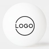 Aangepast teamlogo pingpongbal (Achterkant)