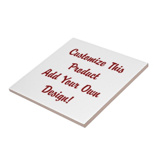 Aangepast - tegel tegeltje (Zijkant)