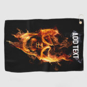 Aangepast Tekst beste Golfhanddoek toevoegen (Horizontaal)