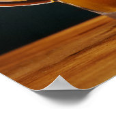 Aangepast tekstbalglas / Pub Poster (Hoek)