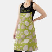 Aangepast tekstbeschermingspatroon - Knoflook voor Schort (Insitu)