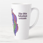 Aangepast tekstgade-eenheid latte mok (Rechts)