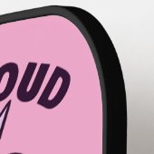 Aangepast tekstgade-eenheid pickleball paddle (Links Detail)