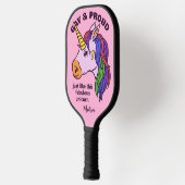 Aangepast tekstgade-eenheid pickleball paddle (Links)