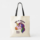 Aangepast tekstgade-eenheid tote bag (Achterkant)