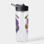 Aangepast tekstgade-eenheid waterfles (Rechts)