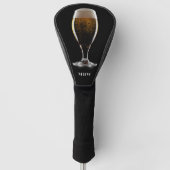 Aangepast tekstglas voor bier golfheadcover (Voorkant)